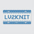 Vanity License Plate for Knitters, Knit License Plate